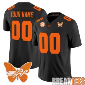 Tennessee Volunteers x Dolly Parton Patch Custom Football Jersey 3