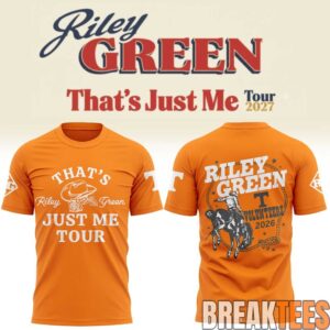 Tennessee Volunteers x Riley Green “That’s Just Me Tour” Limited Edition Shirt 1
