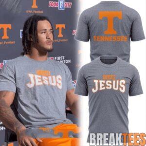 Tennessee Football Team Jesus Arion Carter Christian Faith Two Sided Shirt