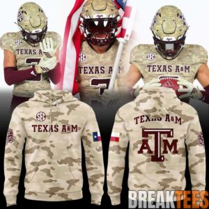 Texas A&M Aggies Honor & Support Strategy Hoodie 1