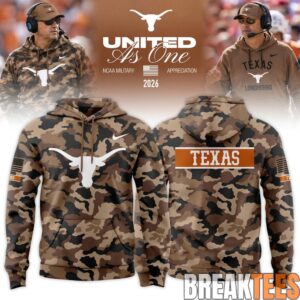 Texas Longhorns 2026 Military Appreciation Special Edition Hoodie