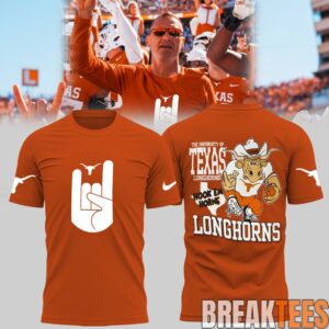 Texas Longhorns Hook 'Em Sign T-Shirt 2 Texas Longhorns Hook 'Em Sign T-Shirt 2