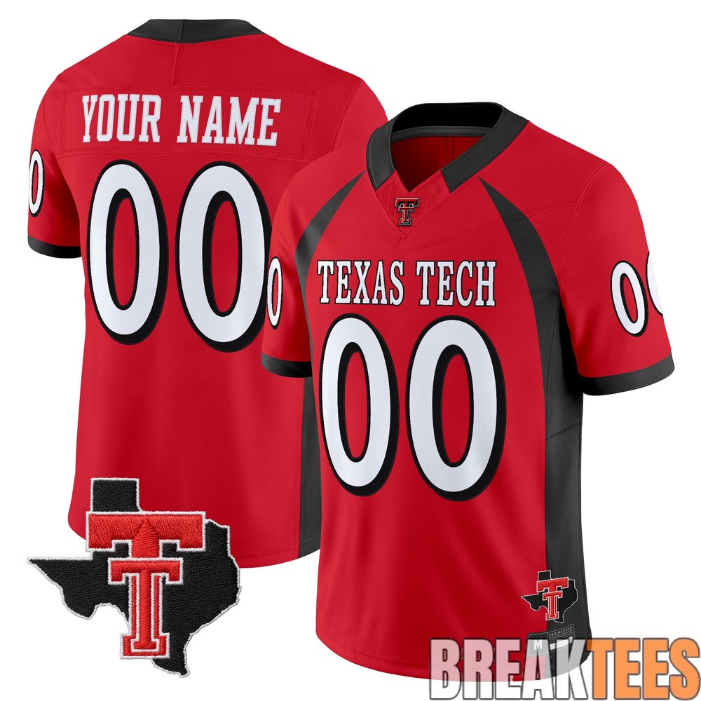 Texas Tech Red Raiders Throwback Custom Football Jersey – Texas Patch Texas Tech Red Raiders Throwback Custom Football Jersey – Texas Patch