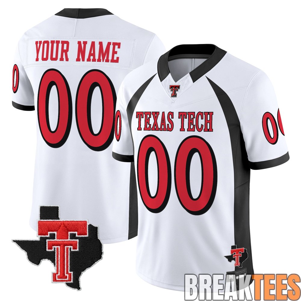 Texas Tech Red Raiders Throwback Custom Football Jersey – Texas Patch Texas Tech Red Raiders Throwback Custom Football Jersey – Texas Patch