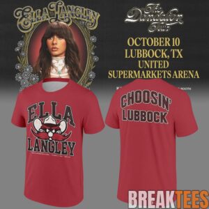 Texas Tech Red Raiders x Ella Langley The Dandelion Tour Exclusive T-Shirt 2
