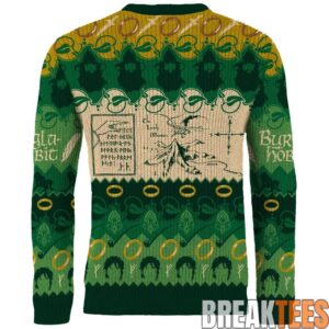 The Lord of the Rings The Shire Ugly Christmas Sweater 2 The Lord of the Rings The Shire Ugly Christmas Sweater 2