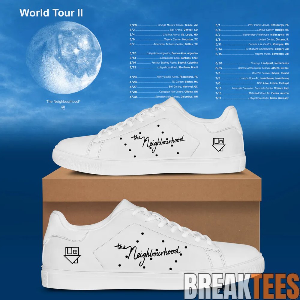 The Neighbourhood World Tour II Stan Smith Shoes The Neighbourhood World Tour II Stan Smith Shoes
