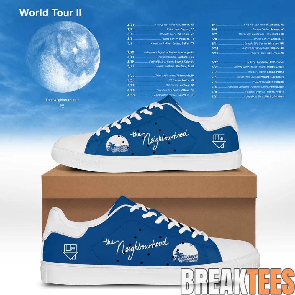 The Neighbourhood World Tour II Stan Smith Shoes The Neighbourhood World Tour II Stan Smith Shoes