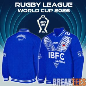 Toa Samoa Rugby League World Cup 2026 Bomber