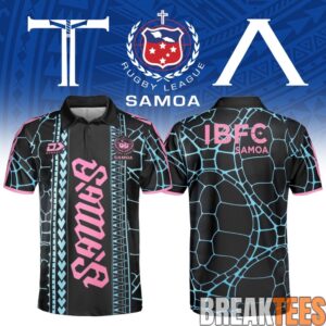 Toa Samoa Rugby League World Cup 2026 Polo Shirt 5