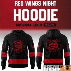 Toledo Walleye Red Wings Affiliate Night Hoodie