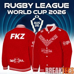 Tonga Rugby League World Cup 2026 Bomber Jacket 4