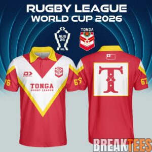 Tonga Rugby League World Cup 2026 Polo Shirt 3
