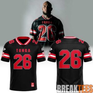 Tonga Rugby Rugby League World Championship 2026 Football Jersey Custom