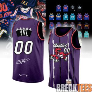 Toronto Raptors Playboi Carti x M&N Hardwood Classics Basketball Jersey