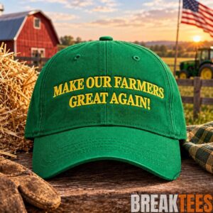 Trump Make Our Farmers Great Again Classic Cap