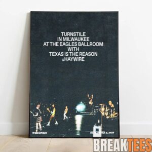 Turnstile THE NEVER ENOUGH TOUR Poster