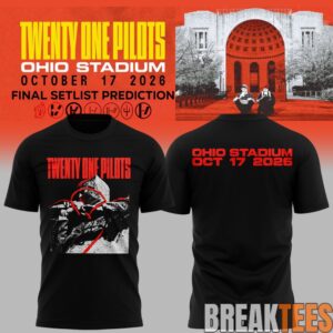 Twenty One Pilots Ohio State Buckeyes 2026 T-Shirt 4