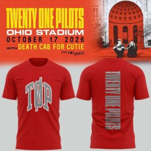 Twenty One Pilots Ohio State Buckeyes 2026 T-Shirt 8