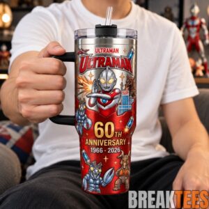 Ultraman 60th Anniversary 40oz Tumbler with Handle 2