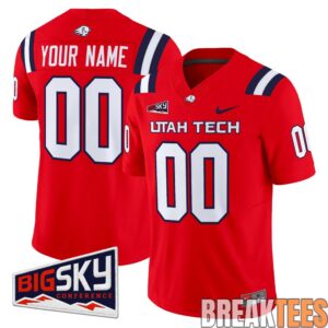 Utah Tech Trailblazers 2026 Custom Football Jersey