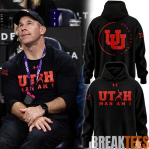 Utah Utes Coach Morgan Scalley Utah MAN AM I” Hoodie