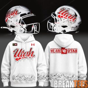 Utah Utes Ice Cold White Out Exclusive 2026 Hoodie
