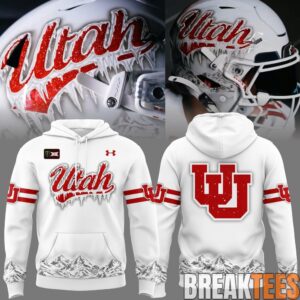 Utah Utes Ice Cold White Out Exclusive 2026 Hoodie 1