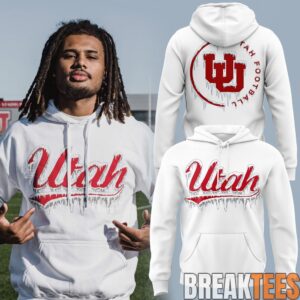 Utah Utes Ice Out 2026 White Hoodie