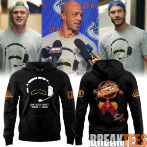 Vancouver Canucks John Cheech Garrett Forever a Canuck Limited Edition Hoodie 1