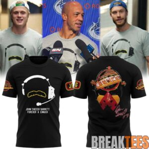 Vancouver Canucks John Cheech Garrett Forever a Canuck Limited Edition T-Shirt 1 Vancouver Canucks John Cheech Garrett Forever a Canuck Limited Edition T-Shirt 1