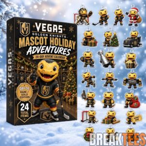 Vegas Golden Knights Mascot Holiday Advent Calendar 2026