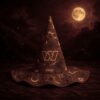 Tennessee Titans Halloween Moon Pumpkin Quilted Witch Hat Tennessee Titans Halloween Moon Pumpkin Quilted Witch Hat