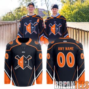 Wheeling Nailers Halloween Custom Hockey Jersey