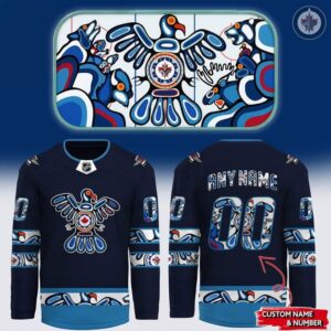 Winnipeg Jets 2026 Indigenous People Day Custom Hockey Jersey