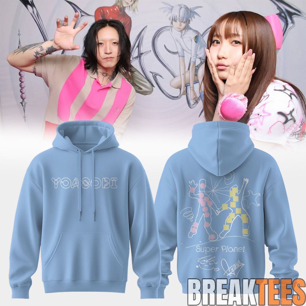 YOASOBI 10-CITY DOME & STADIUM TOUR Super Planet Hoodie YOASOBI 10-CITY DOME & STADIUM TOUR Super Planet Hoodie