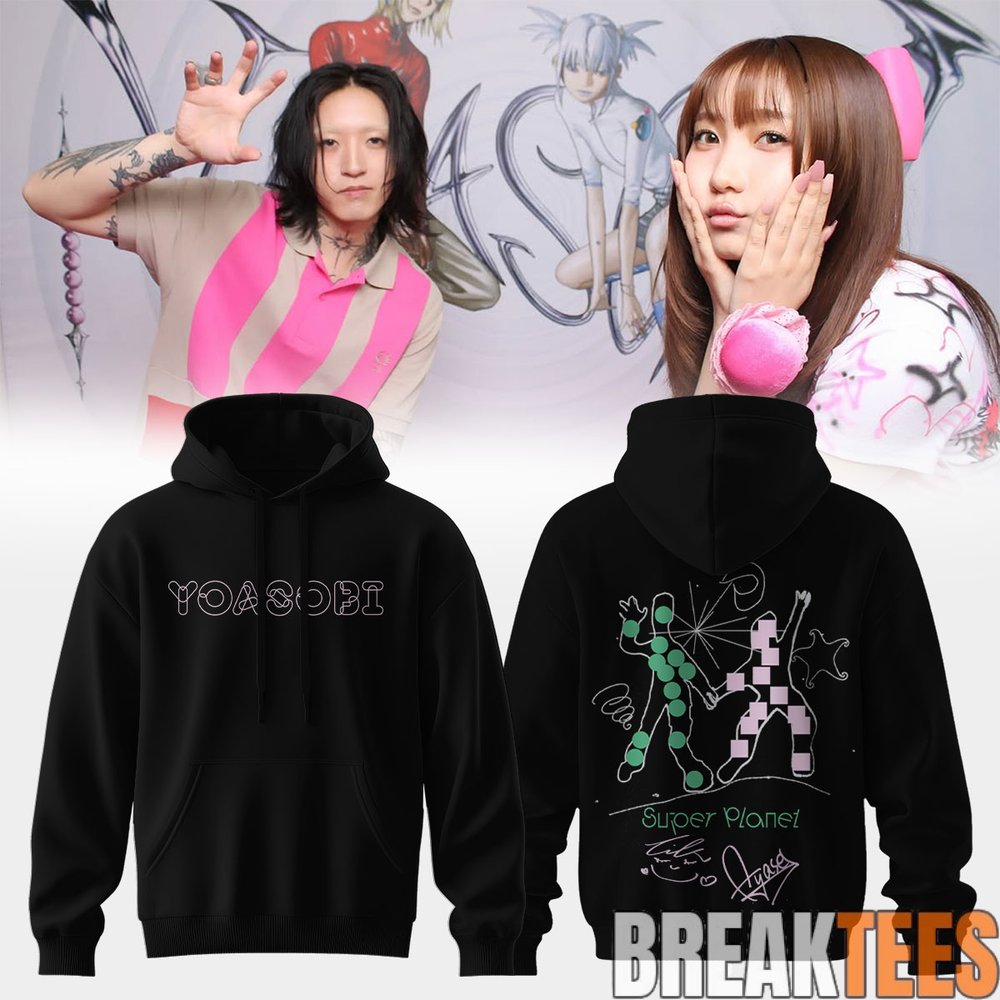 YOASOBI 10-CITY DOME & STADIUM TOUR Super Planet Hoodie YOASOBI 10-CITY DOME & STADIUM TOUR Super Planet Hoodie