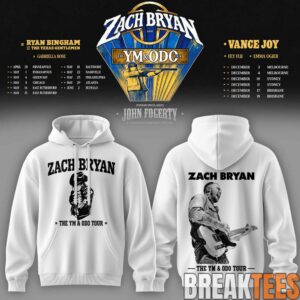 Zach Bryan 2027 Young Manhood and Other Donatable Organs Tour Hoodie 2