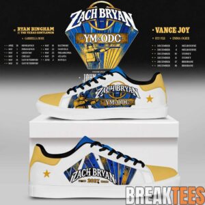 Zach Bryan 2027 Young Manhood and Other Donatable Organs Tour Stan Smith Shoes