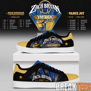 Zach Bryan 2027 Young Manhood and Other Donatable Organs Tour Stan Smith Shoes 1