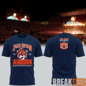Zach Bryan x Auburn Tigers Special 2026 T-Shirt