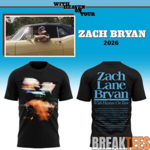 Zach Bryan x New England Patriots Concert T-Shirt 2