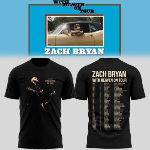 Zach Bryan x New England Patriots Concert T-Shirt 7