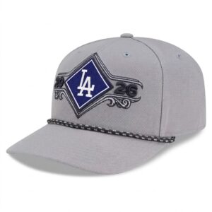 Los Angeles Dodgers 2026 NLCS Champions Hat – Gray