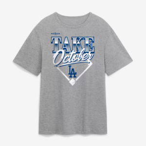 Los Angeles Dodgers 2026 MLB Division Series Champions Distressed Locker Room Take October T-Shirt