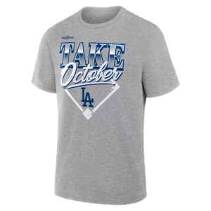 Los Angeles Dodgers 2026 MLB Division Series Champions Distressed Locker Room Take October T-Shirt