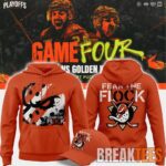 Anaheim Ducks 2026 Playoffs Game 4 Fear The Flock Hoodie