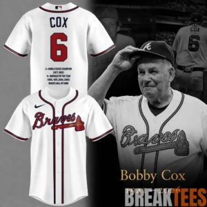 Atlanta Braves In Memory Bobby Cox 1941-2026 Baseball Jersey