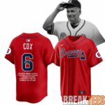 Atlanta Braves Legendary Baseball Manager Bobby Cox 1941 2026 Baseball Jersey