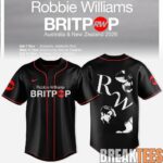 BRITPOP World Tour Australia New Zealand Baseball Jersey 1